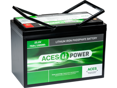 Aces 24V 75Ah HFA Lithium Bluetooth Battery