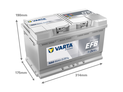 VARTA Dynamic EFB  - (580500080)