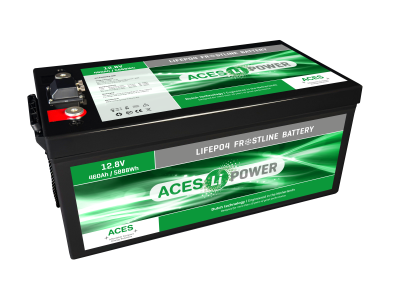 Aces 12V 460Ah HFA Lithium Bluetooth Battery + Heater Canbus
