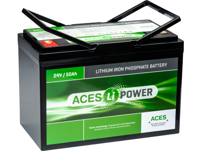 Aces 24V 50Ah HFA Lithium Bluetooth Battery